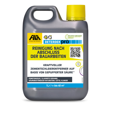 FILA DETERDEK / DETERDEK PRO - CONCENTRATED ACID DETERGENT 1 Liter