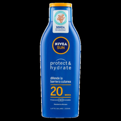 Nivea Sun Protect E Hydrate Latte Fp20 200ml