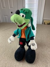 Disney Store Halloween Plush Frankenstein Goofy 13" Stuffed Toy Goofenstein
