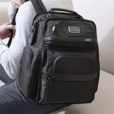 TUMI Alpha 3 Brief pack Black Backpack Nylon Shoulder Bag Sports Outlet Product