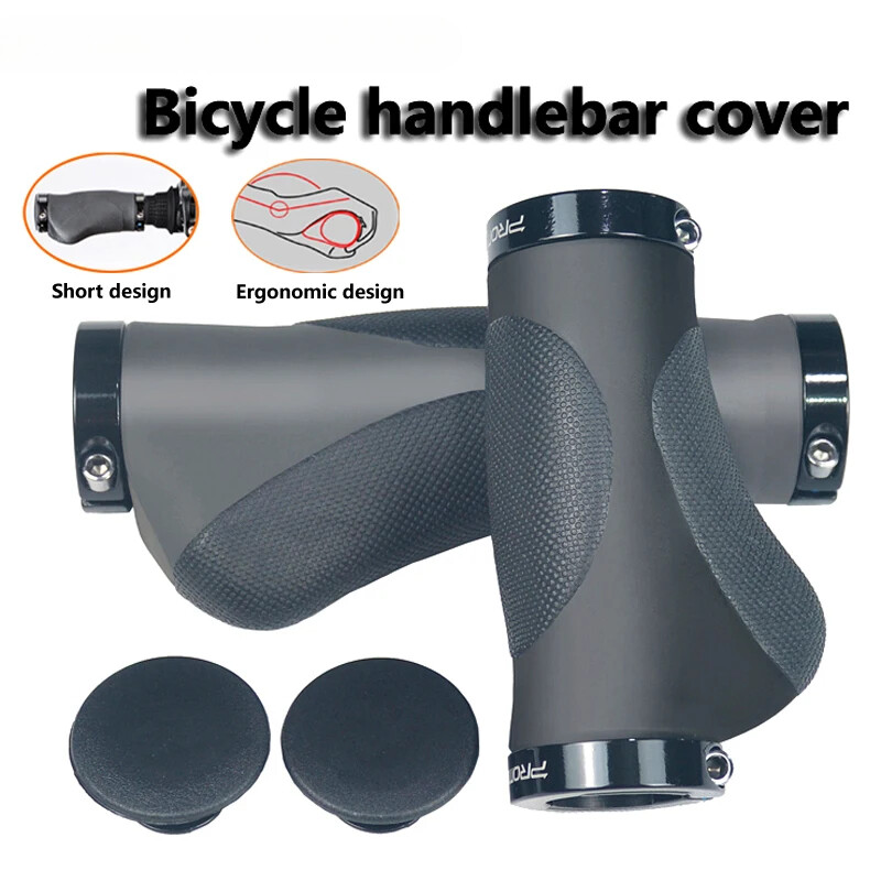 Bicycle Handlebar Grips TPR Rubber Comfy City Mountain  MTB Soft Cycling Handle