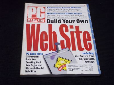 1996 SEPTEMBER 10 PC MAGAZINE - BUILD YOUR OWN WEBSITE FRONT COVER - H 8991