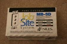 Niles Audio 6-Pack Decora 3-Port Insert Wall Plates, White, NEW MB-3D  ITEM 265