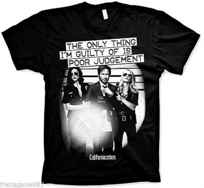 Californication Poor Judgement T-Shirt Cotton Officially Licensed