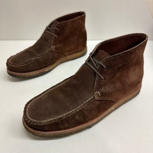 Rancourt & Co. Blaine Chukka Brown Walnut Orion Suede Horween Made in USA 10 - Picture 5 of 12