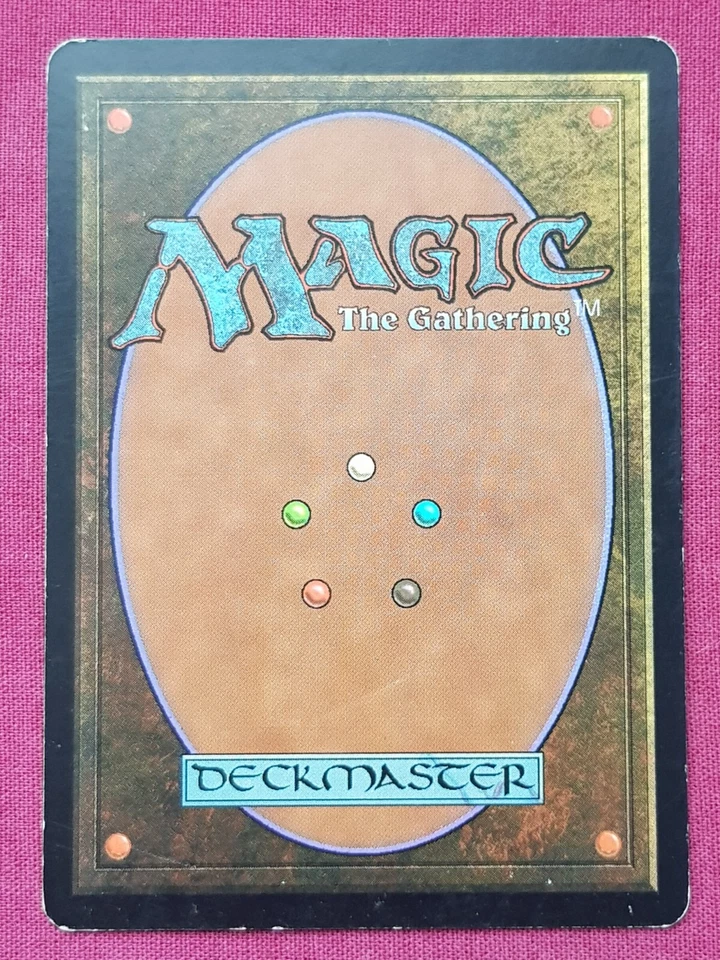 Magic The Gathering ITALIAN TIME SPIRAL DREAD RETURN black card MTG - Image 2 of 2