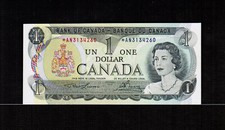 Canada $1 DOLLAR 1973 Star Replacement Lawson/Bouey Asterix  *AN  Gem UNC