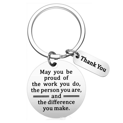 Carino Maggio You Be Inspire Portachiavi Coppia Acciaio Inox Portachiavi Regalo