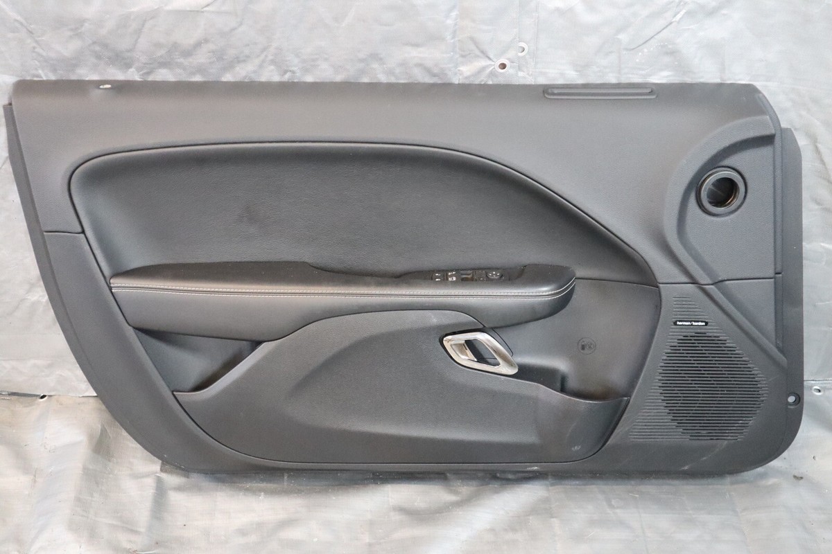 15-22 DODGE CHALLENGER SRT HELLCAT OEM BLACK LEATHER LH DRIVER
