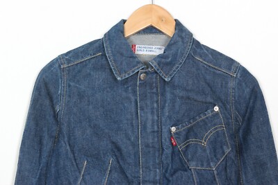 LEVI'S ENGINEERED JEANS 70101 0835 Vintage Denim Trucker Jacket