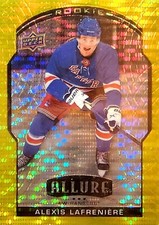 2020-21 Upper Deck Allure Hockey Yellow Taxi Alexis Lafraniere #100