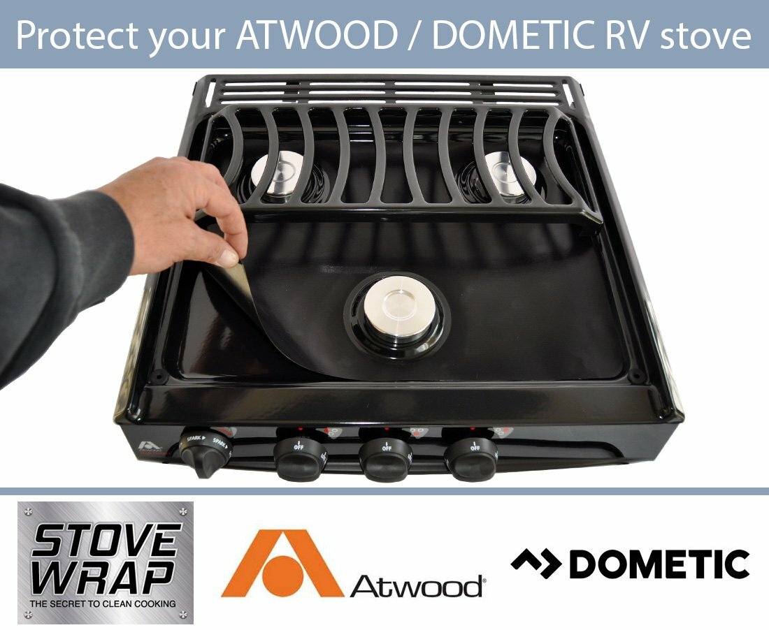3 burner stove top