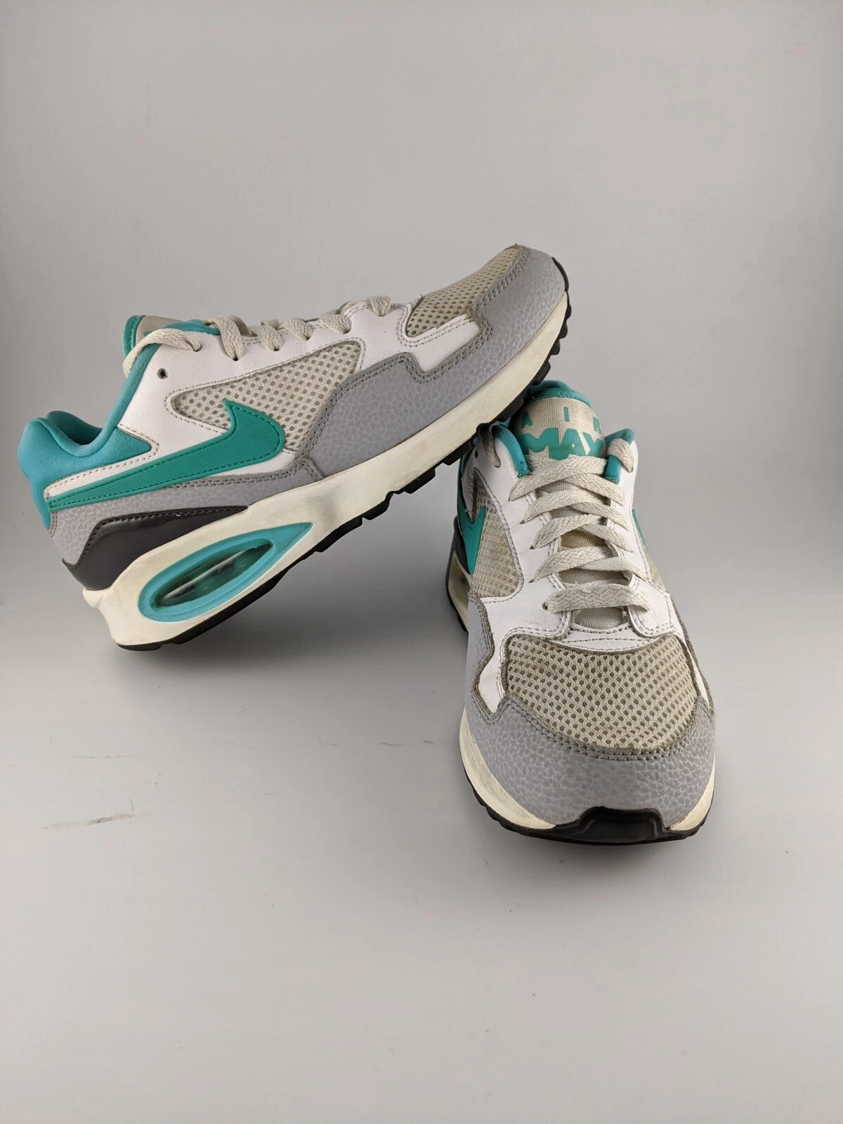 Nike Air Max ST bianche chiare retrò grigio lupo 705003 102 donna 7