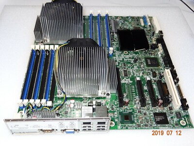 Intel S5520HC Dual LGA 1366 W/ 2x Intel Xeon E5504, Heatsink, 24GB RAM #TQ230