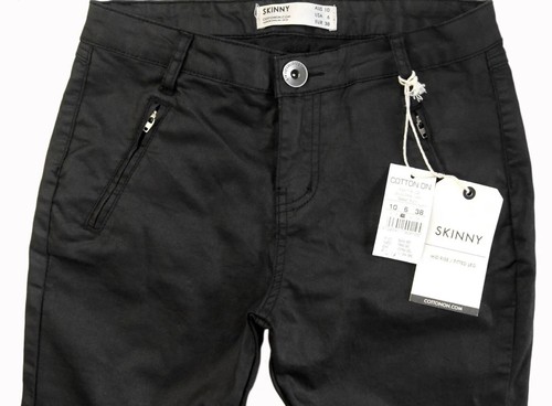 AU 10 “ Cotton On “ Ladies Black Skinny Jeans - Mid Rise - See All Photos - NWT - Picture 3 of 6