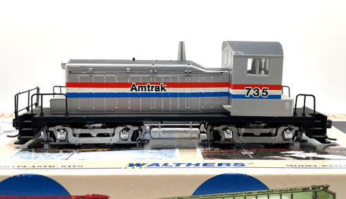 HO WALTHERS 932-1365 EMD SW-1 DIESEL AMTRAK # 735