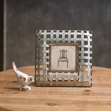 Colonial Tin Works 4x4 Edison Photo Frame (1)