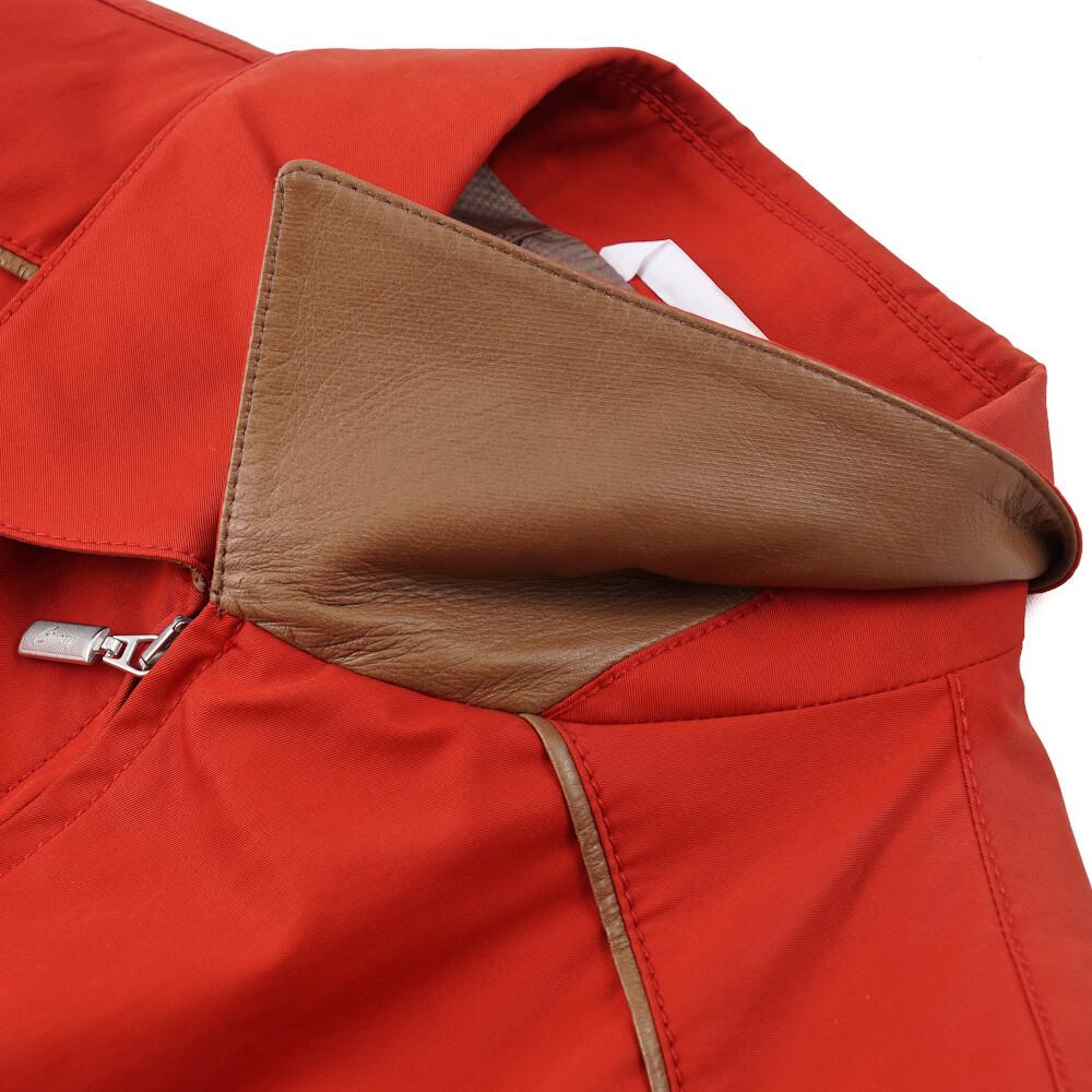 brioni ボンバー　ジャケット　レッド　48-50M brioni ボンバー ジャケット レッド 48-50M brioni ボンバー