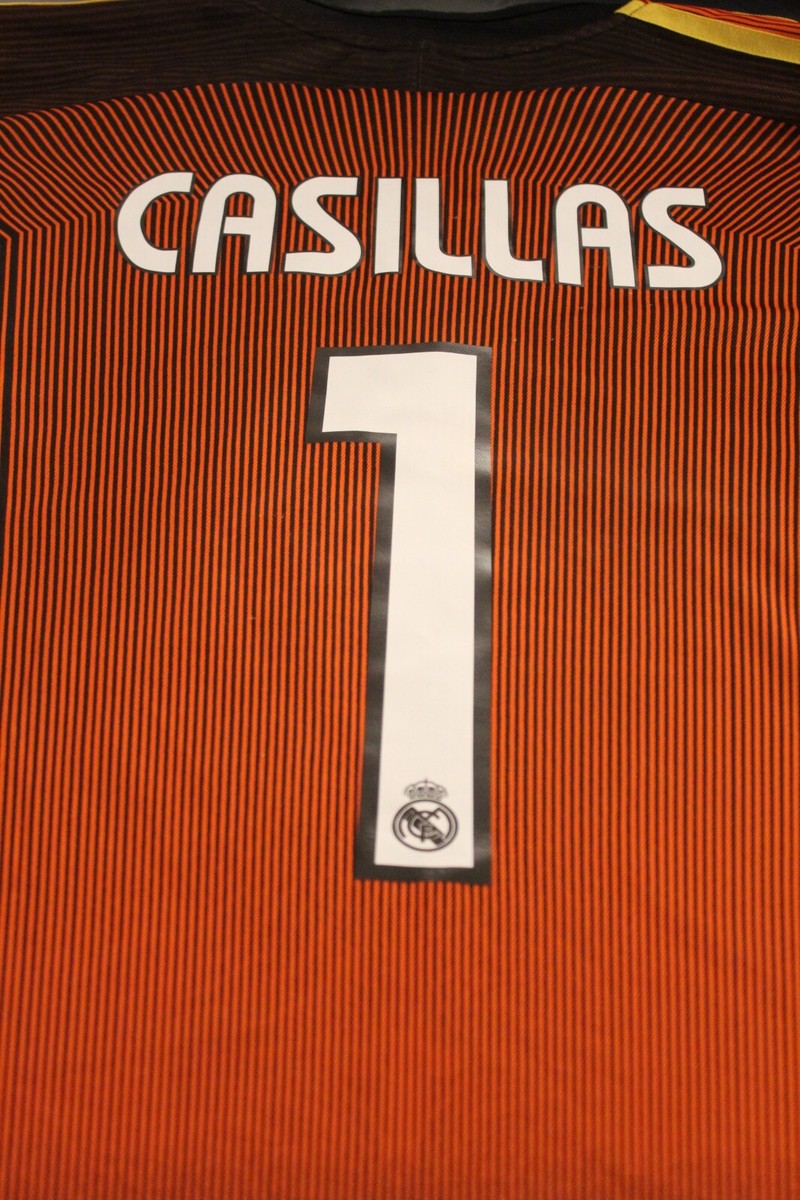 Real Madrid Goalkeeper Shirt 2003/04 CASILLAS #1 (L) | eBay