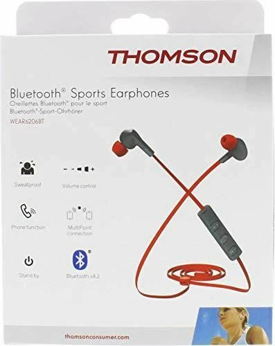 Thomson Bluetooth Kopfhörer Headset Kabellos Sport Gym Outdoor Joggen Hama 386 - Bild 2 von 2