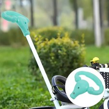 Tricycle Plastic Push Handlebar Replacement for Baby Stroller Handle Accessories