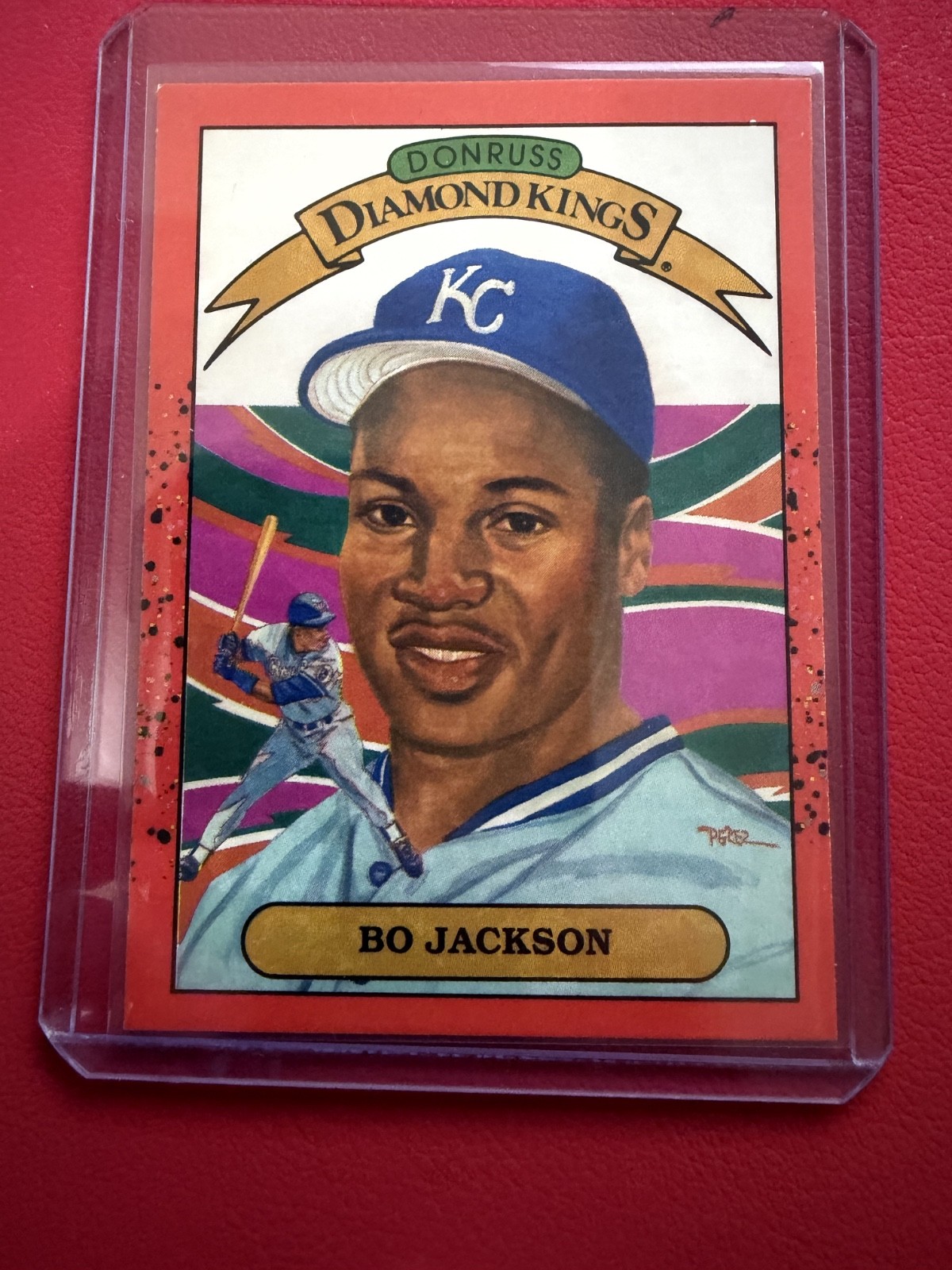 1990 Donruss - Diamond Kings Bo Jackson #1
