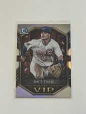 Matt Shaw 2025 Bowman Chrome - Very Important Prospects #VIP-6 Cubs