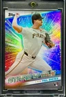Paul Skenes RARE ROOKIE RC FOIL REFRACTOR TOPPS  INVESTMENT CARD PIRATES MINT