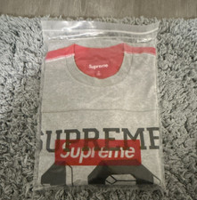 Supreme Split L/S Football Top Heather Grey XL (FW25)