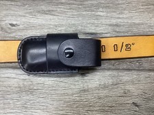 Leather Folding Knife Sheath Horizontal for Buck 112 Size Sheath Only 