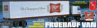 AMT, 40-Fuß-Container mit 2 Achsen   MILLER BEER zum Zusammenbauen und Lackie...