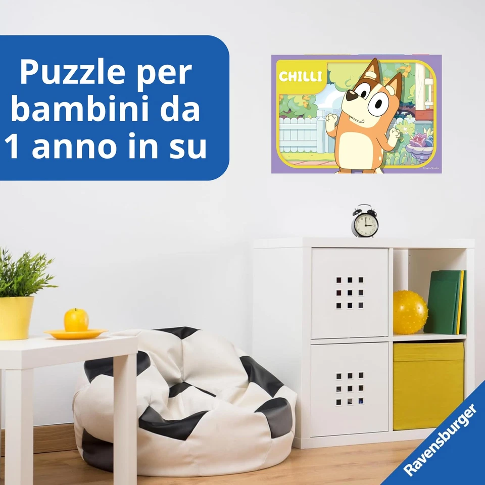 Ravensburger - Il Mio Primo Puzzle Bluey | Giochi Bambini 2 Anni | Ravensbu 50wv - Immagine 3 di 4