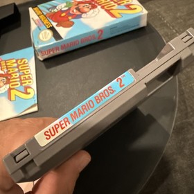 Super Mario Bros. 2 - NINTENDO NES Completo CIB EXCELENTE Estado &iexcl;S&Uacute;PER Raro!