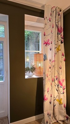''WIE NEU''vom Händler! Leinenvorhang von DESIGNERS GUILD, 135 x 283 cm