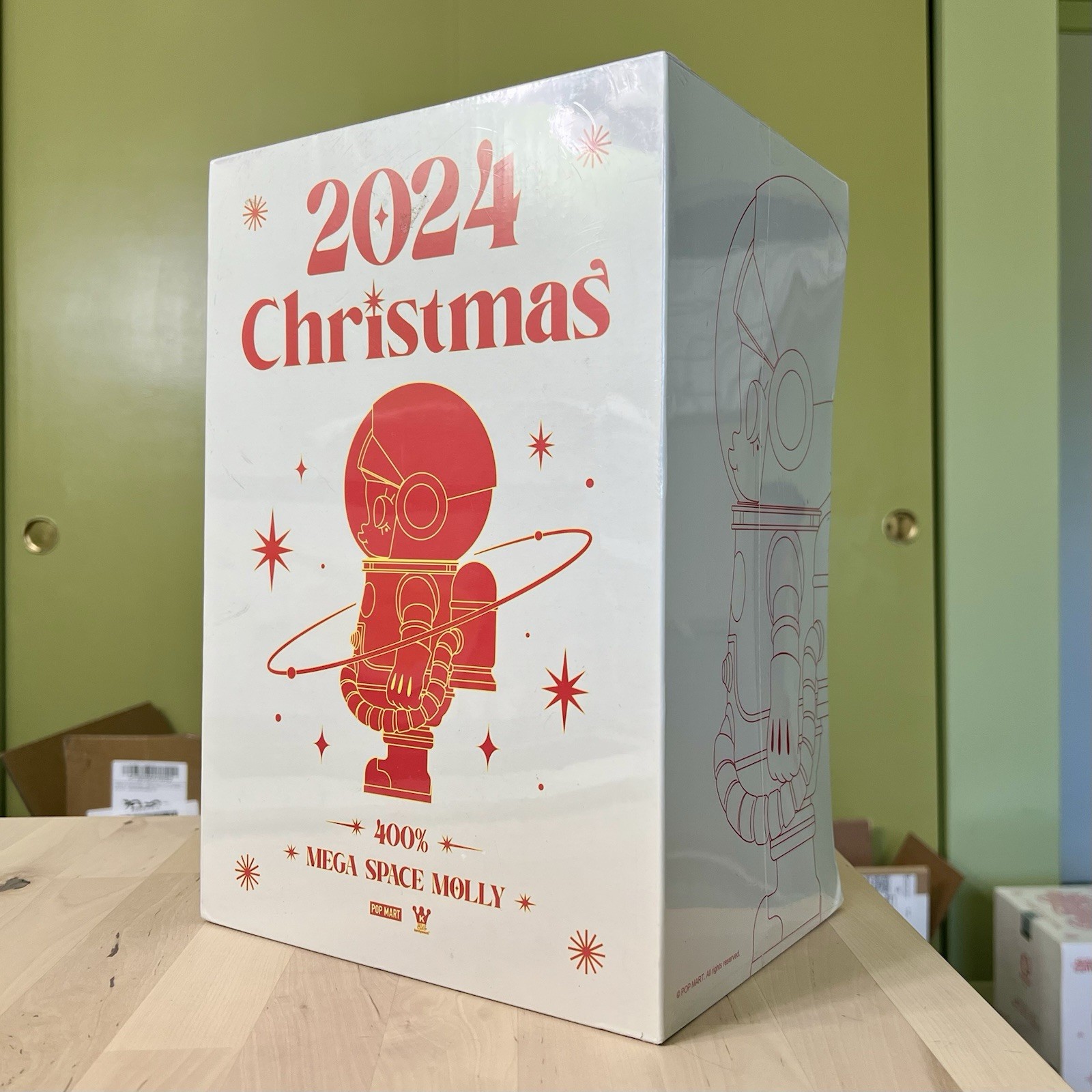 NWT MEGA SPACE MOLLY 400% Christmas 2024