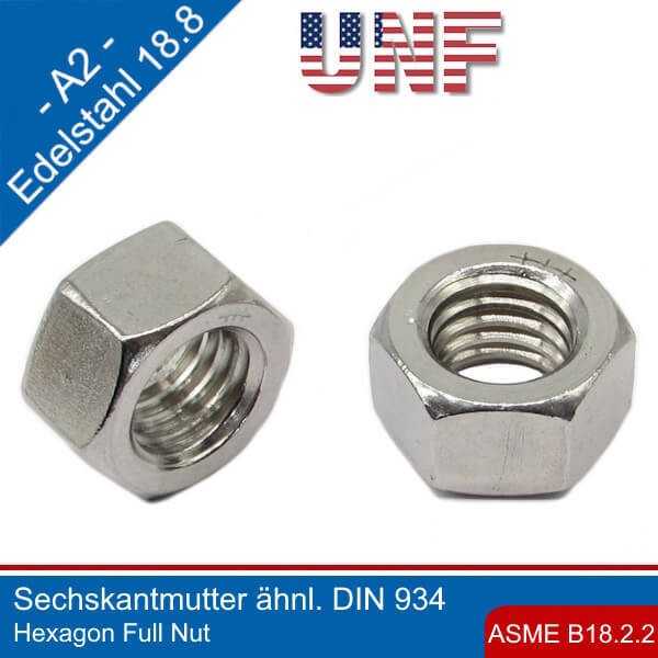 No. 10 - 24 UNC Zylinderkopfschrauben mit Innensechskant No. 10 - 24 UNC Zylinderkopfschrauben mit Innensechskant