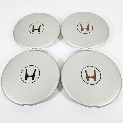 1985 Honda Civic # 63681A-S 13" Steel Wheel Silver Painted Center Caps SET/4