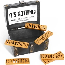 The Gift of Nothing - White Elephant Gifts for Men Who Want Nothing, Pirate Ches