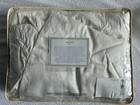 NEW FRETTE CARDO RICAMO STITCHED GOLD CHAIN COTTON SATEEN QUEEN 4p BED SET ITALY — photo 9