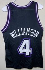 Sacramento Kings Jersey NBA Corliss Williamson Champion Vintage Men Size 40