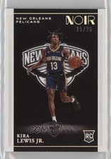 2020 Panini Noir Rookies Icon Edition Holo Silver 15/25 Kira Lewis Jr #194 19a0