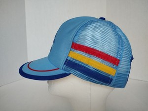 Casquette Baseball Vintage Swingster – Denim Bleu Georgia Pacific – Taille Ajustable