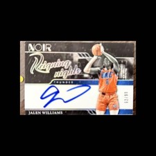 Jalen Williams Panini Noir 23-24 Autograph Card /99 NBA Oklahoma City