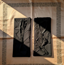 Set of 2 Premium Black Langot | Traditional Indian Loincloth Supporter