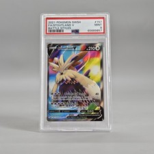 2021 Pokemon Battle Styles FA Stoutland V #157 Full Art Card PSA 9 Mint