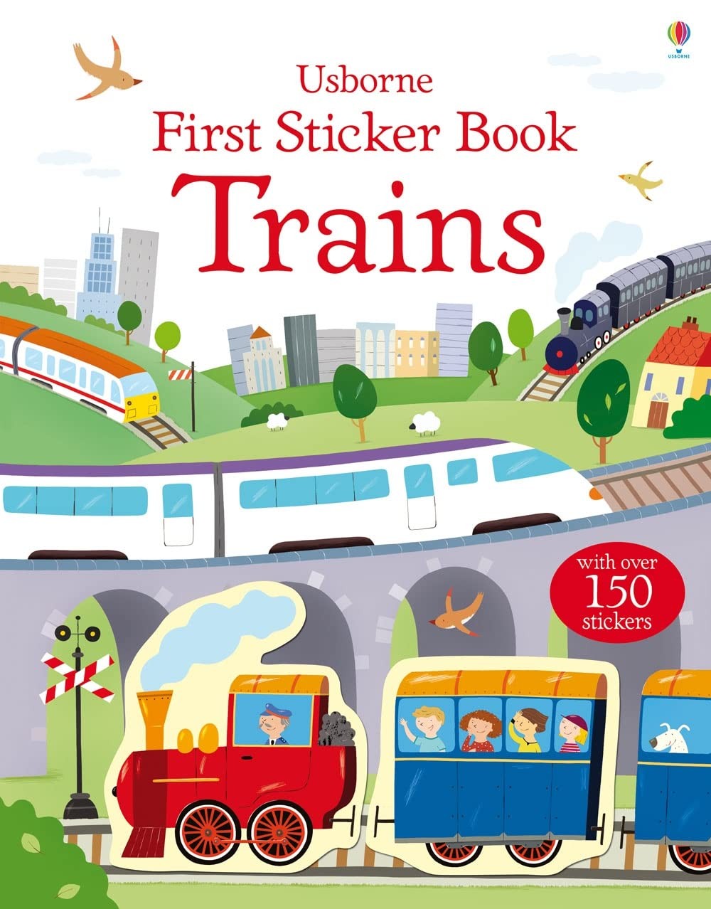 First Sticker Book Trains by Dan Crisp NEW Free UK Delivery - Image 10
