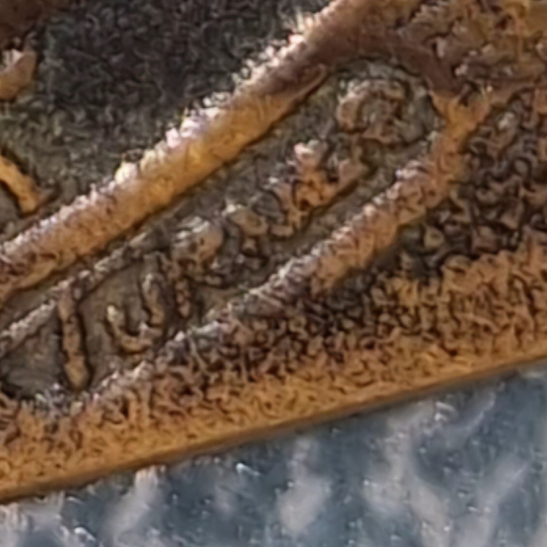 Vintage 1978 Tech Ether Guild Solid Brass Belt Bu… - image 4