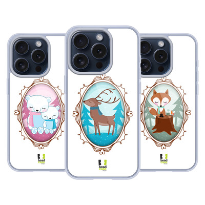 HEAD CASE DESIGNS TIERE IN WINTER SOFT GEL HANDYHÜLLE FÜR APPLE iPHONE HANDYS