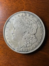 1921 Morgan Silver Dollar Circulated US Coin $1 0.9 Fineness