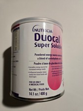Lot of 4 Nutricia - Duocal Super Soluble Powder 14.1 oz Cans EXP OCT 2028